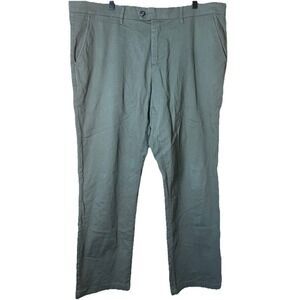 Five Four Pants Mens Green Army Cloth Officer Chino Stretch Pocket Flap 38x32
